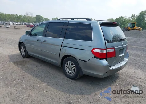 2007 Honda Odyssey Ex-L from USA, damaged, VIN 5FNRL38667B066105